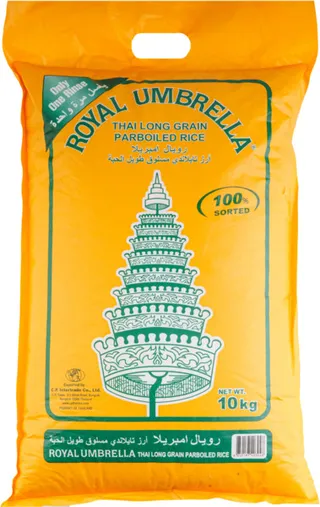 Royal Umbrella Parboiled Rice 10Kg