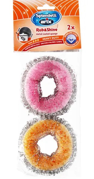 Arix Rub & Shine Sponge 2Pcs