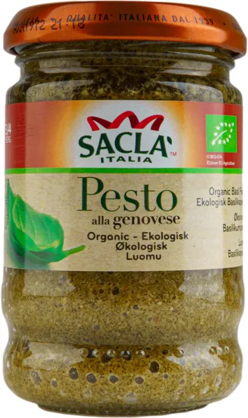 Sacla Green Pesto 190G