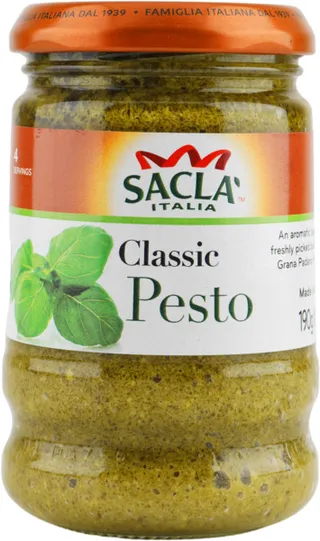 Sacla Classic Pesto 190G