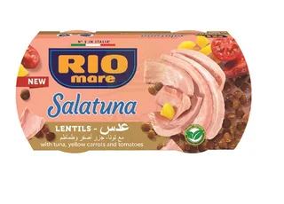 Rio Mare Salatuna Tuna Lentils 2X160G