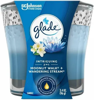 Glade Candle Moonlit Walk + Wandering Stream 96G