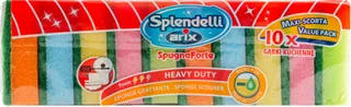 Arix Synthetic Colored Sponge Scourer 10's