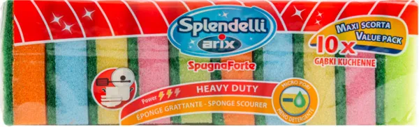 Arix Synthetic Colored Sponge Scourer 10's
