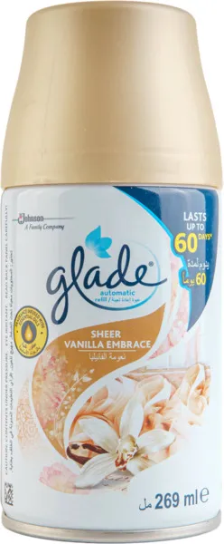 Glade Automatic Refill Sheer Vanilla Embrace 269Ml