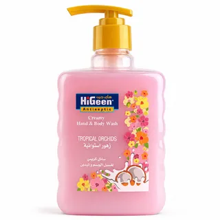 Higeen Creamy Hand & Body Wash Tropical Orchids 500Ml