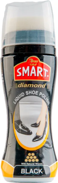 Smart Diamond Liquid Shoe Polish Black 80Ml