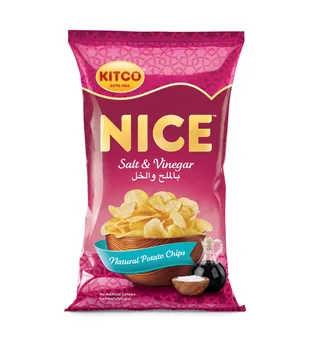 Kitco Nice Salt & Vinegar Natural Potato Chips 80G