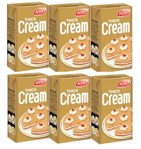 KDD Thick Cream 6X250Ml