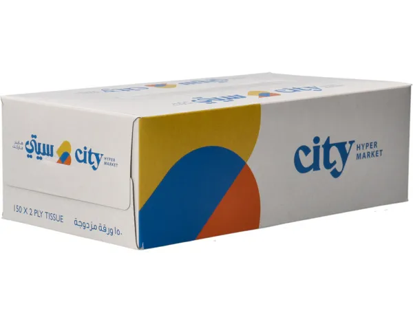 City Facial Tissue Paper 150's