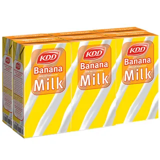 KDD Banana Milk 6X250Ml
