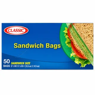 Classic Snap & Seal Sandwich Bags 50's