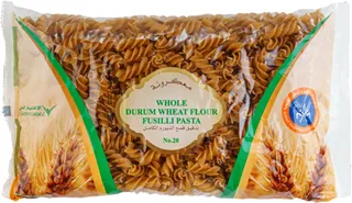 KFM No.20 Whole Durum Wheat Flour Fusilli Pasta 400G