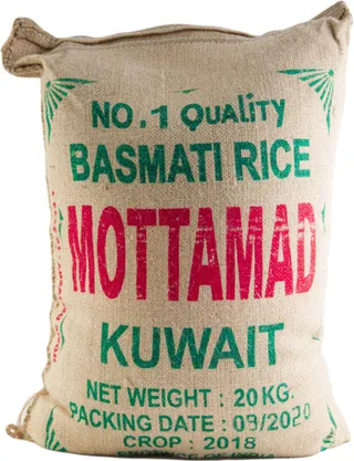 Mottamad Basmati Rice 20Kg