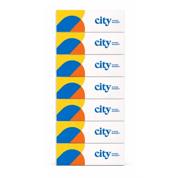 City Facial Tissues 7X150