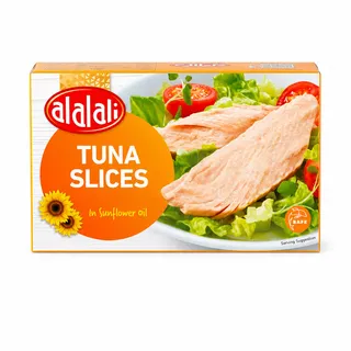 Al Alali White Meat Tuna Slices In Sunflower Oil 160G