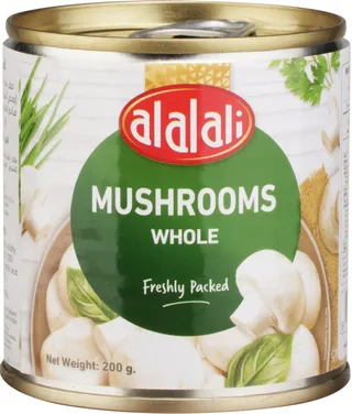 Al Alali Whole Mushrooms 200G