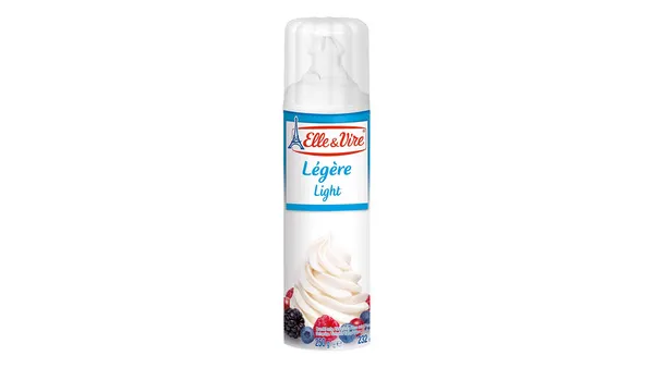 Elle & Vire Extra Light Whipped Cream Spray 250G
