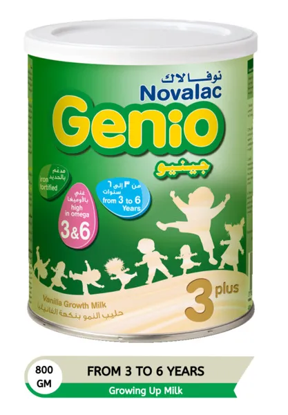Novalac Genio Milk 3+ Vanilla 800G (3-6Years)
