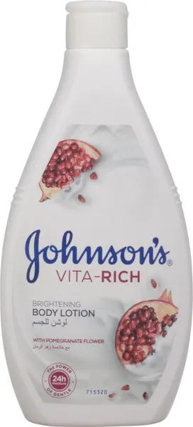 Johnson's Vita Rich Brightening Body Lotion with Pomegranate Flower Extract 400ml