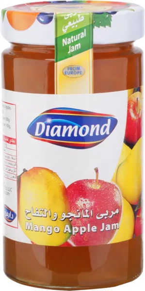 مربى مانجا وتفاح 454جم دايموند