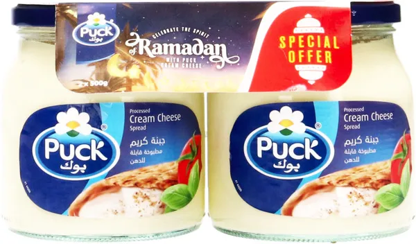 Puck Cream Cheese Spread 2X500G