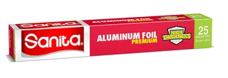 Sanita Aluminum Foil, 25 Sq.Ft.