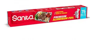 Sanita Aluminium Foil 75Sq.Ft