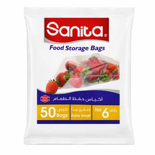 Sanita Food Storage Bag No. 6 50's