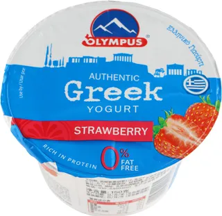 Olympus Greek Yogurt Strawberry 0% Fat Free 150G