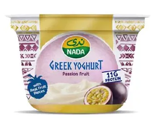 Nada Greek Yoghurt 0% Fat Passion Fruit 160g