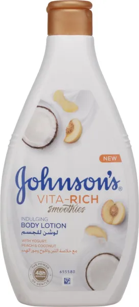 Johnson's Vita Rich Body Lotion With Yogurt Peach & Coconut 400ml