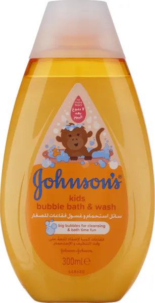 Johnson's Baby Kids Bubble Bath & Wash 300Ml