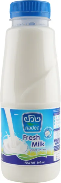 Nadec Fresh Milk Full Fat 360Ml