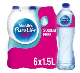 نستلة بيور لايف مياه شرب معبأه 1.5 لتر × 6 حبات