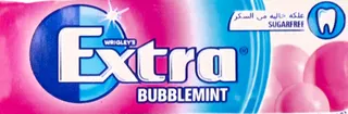 Wrigley's Extra Sugar Free Gum Bubble Mint 10's