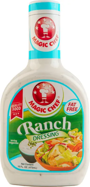 Magic Chef Fat Free Ranch Salad Dressing 473Ml