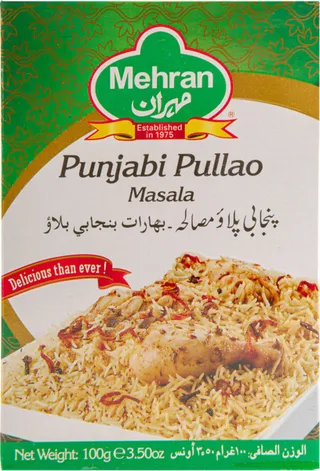 Mehran Punjabi Pullao Masala 100G