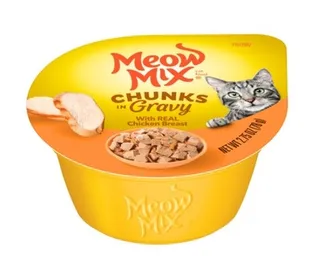 Meow Mix Chicken & Beef In Sauce 78G