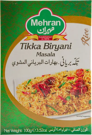 Mehran Tikka Biryani Masala 100G