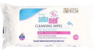 Sebamed Baby Cleansing Wipes with Panthenol 72pcs
