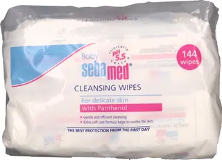 Sebamed Baby Cleansing Wipes With Panthenol 144Pcs