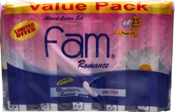 Fam Romance Sanitary Pads 50pcs