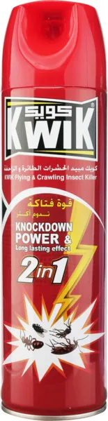 Kwik All Purpose Insect Killer 2In1 400Ml