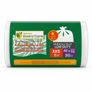 Nature's Enviro Care Biodegradable Garbage Bag 30X5Gal