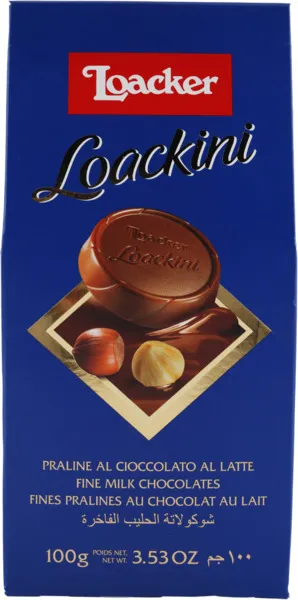Loacker Loackini Chocolate 100G