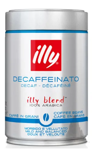 Illy Decaffeinated Coffee Beans, 250g