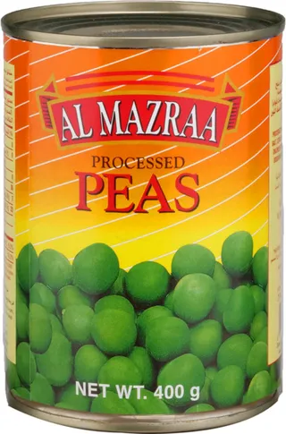 Al Mazraa Processed Peas 400G