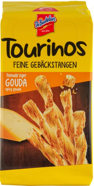 De Beukelaer Tourinos Pastry Twists With Gouda 125G