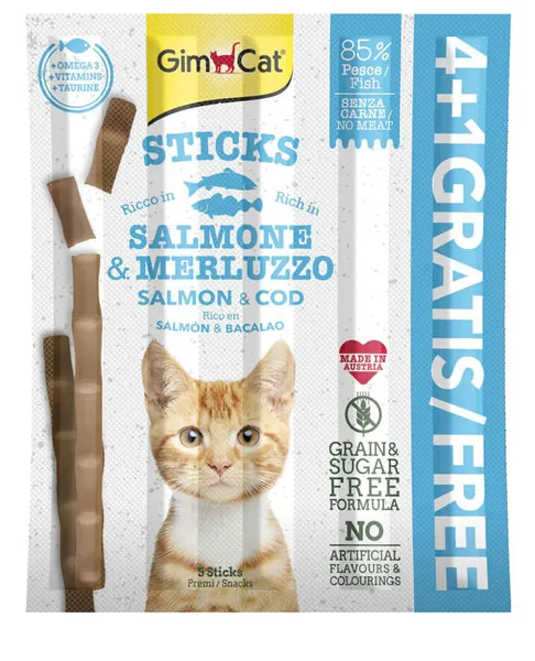 GimCat Salmon & Trout Sticks 20G
